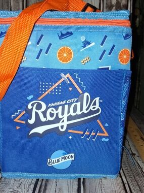 Source Unknown Kansas City Royals Blue and Orange Insulated Cooler Tote